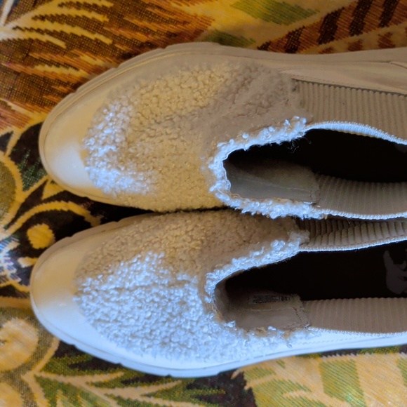 🩵 Chelsea Lug Boots - Cream Ivory - Picture 11 of 16